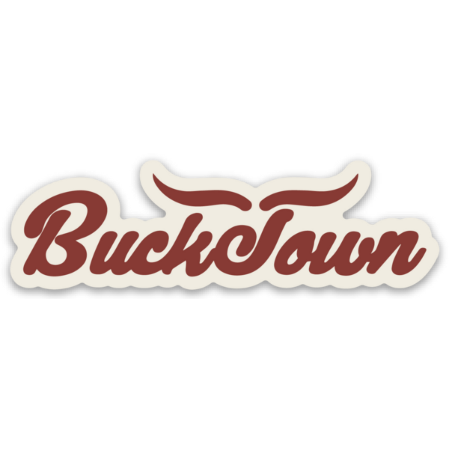 Bucktown T-Horns Decal